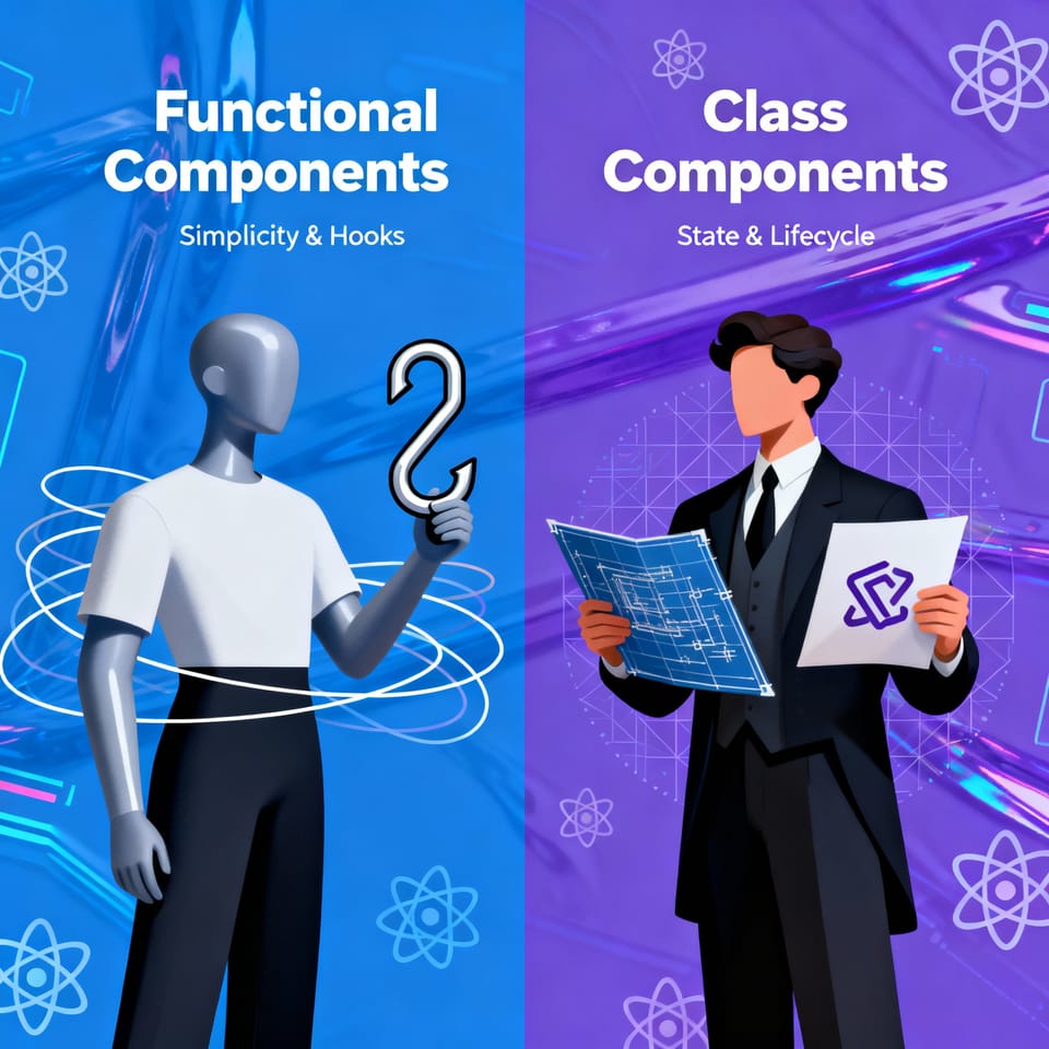 How to Install React and Create Your First Function and Class Components